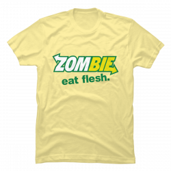 zombies eat flesh t-shirt
